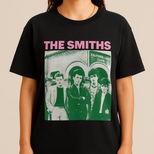 The Smiths Salford Lads Club T-Shirt Vintage Indie Rock Band Tee