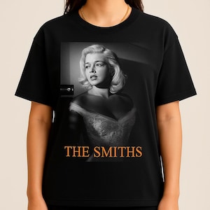 The Smiths T-Shirt Black and White Vintage Photo Print Indie Rock Band Tee