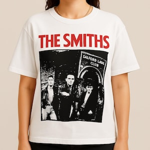 The Smiths Salford Lads Club T-Shirt Vintage Indie Rock Band Tee