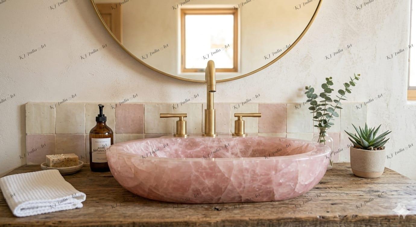 Rose quartz bathtub - Etsy 日本