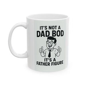Taza de cerámica divertida, regalo motivacional, taza humorística para papá, regalo de cumpleaños único, inspiración diaria.