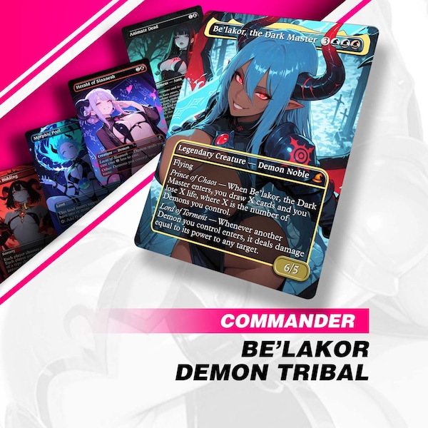 Be'lakor Demon Tribal | Demon Waifus | Commander Deck