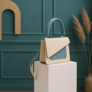 Top Griff Tasche, Lederhandtasche, Elegante Tasche, Top Griff Tasche, Ledertaschen für Frauen