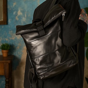 Leather backpack, Backpack men, ,Personalized backpack, Rucksack, Travel backpack, Laptop backpack men, Handmade backpack