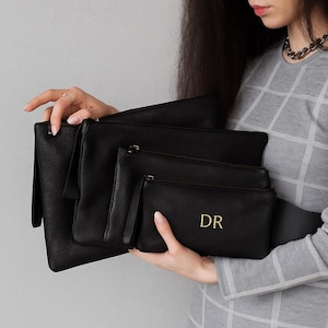 Cosmetic bag, Leather Cosmetic Bag, Leather Makeup Bag, Toiletry bag, Makeup organizer