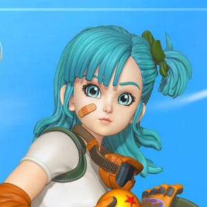 Bulma Bust: 3D Printed Anime Figurine - Dragon Ball Z Fan Art