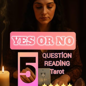 5 Fragen Ja/Nein? Holen Sie sich SCHNELLE Tarot-Antworten, psychische Kartenlegung, Gegenwart, Zukunft, Voraussagen