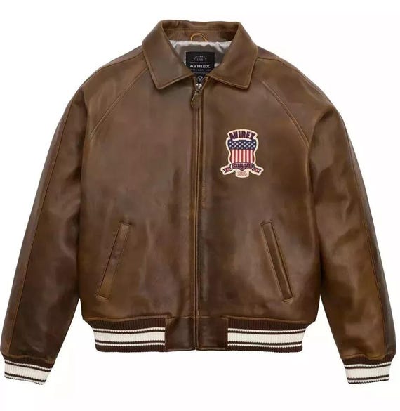 ハンドメイド メンズ アビレックス USA アメリカン ボンバーフライト