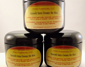 Smooth Skin Cream for Men, 4oz