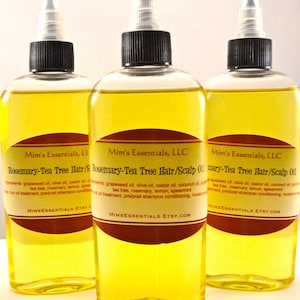 Rosemary - Tea Tree Hair Oil, 8oz