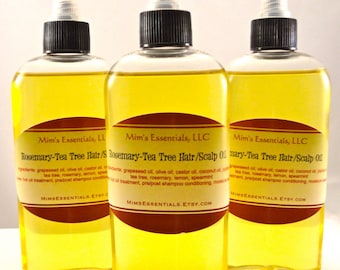 Rosemary - Tea Tree Hair Oil, 8oz