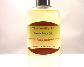 Muscle Relief Body Oil 4 oz