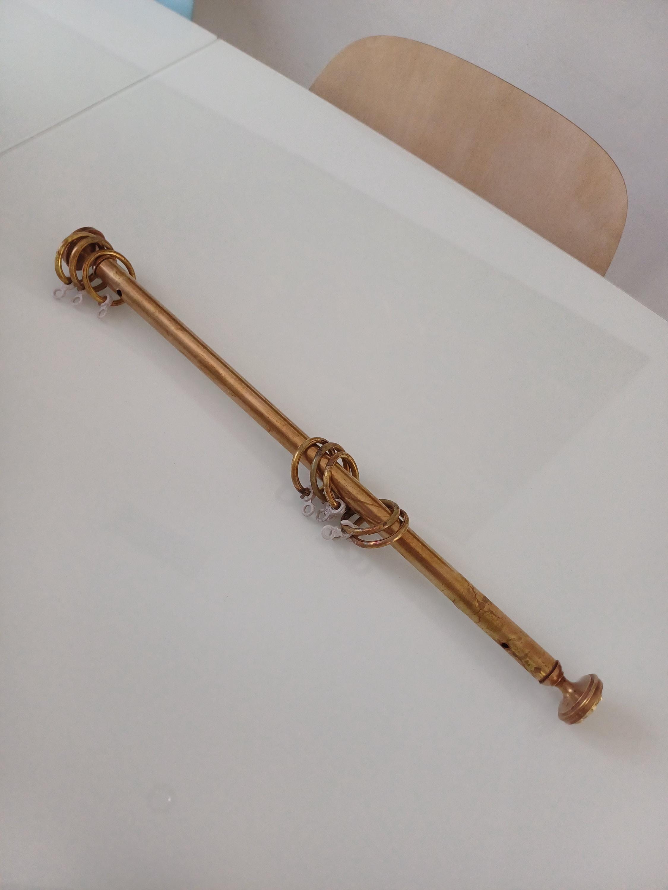 Antique brass rod