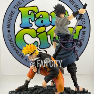 Naruto Figure / Type B - Naruto & Sasuke / 29.5cm