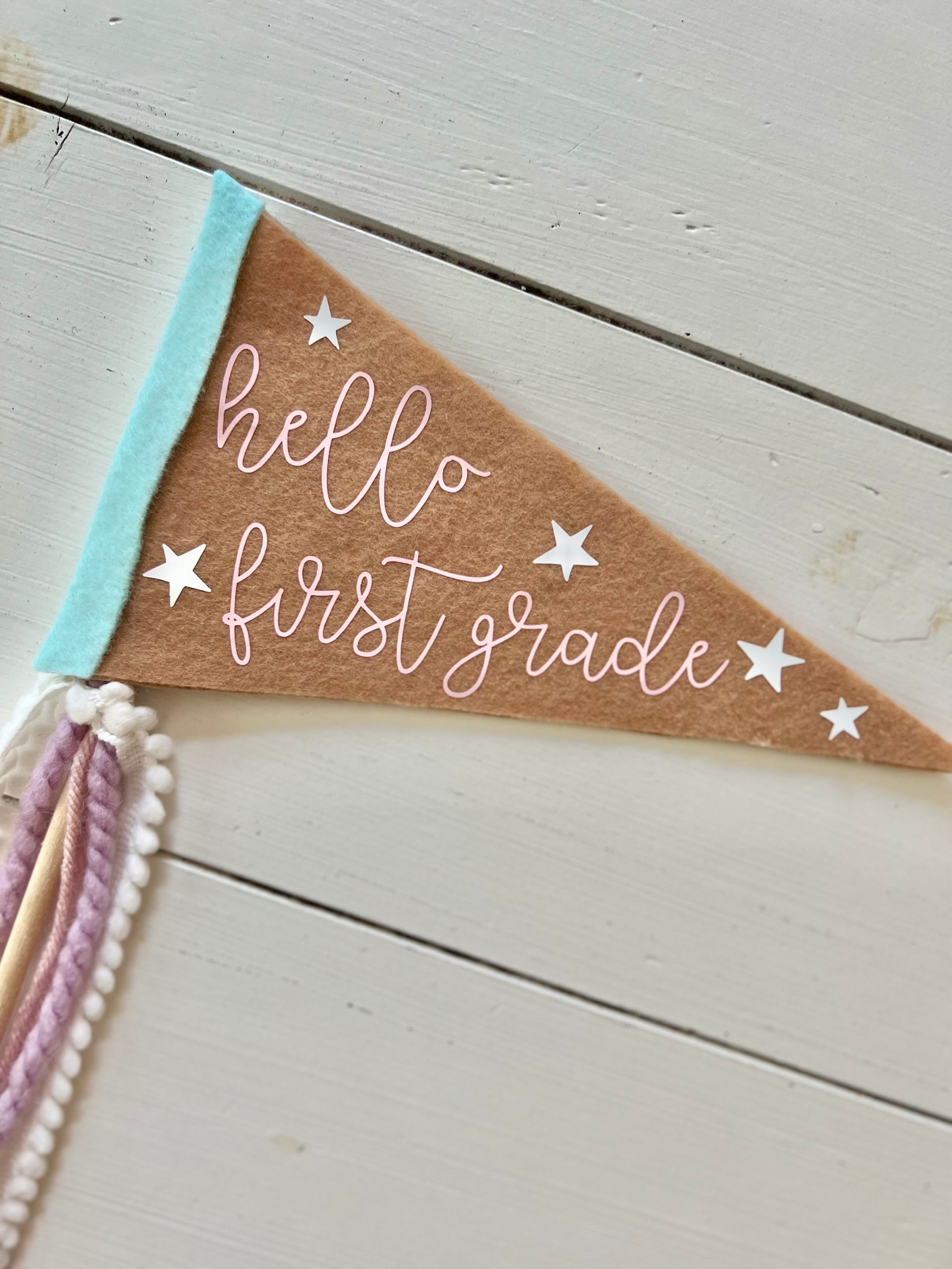 First Day of School Pennant