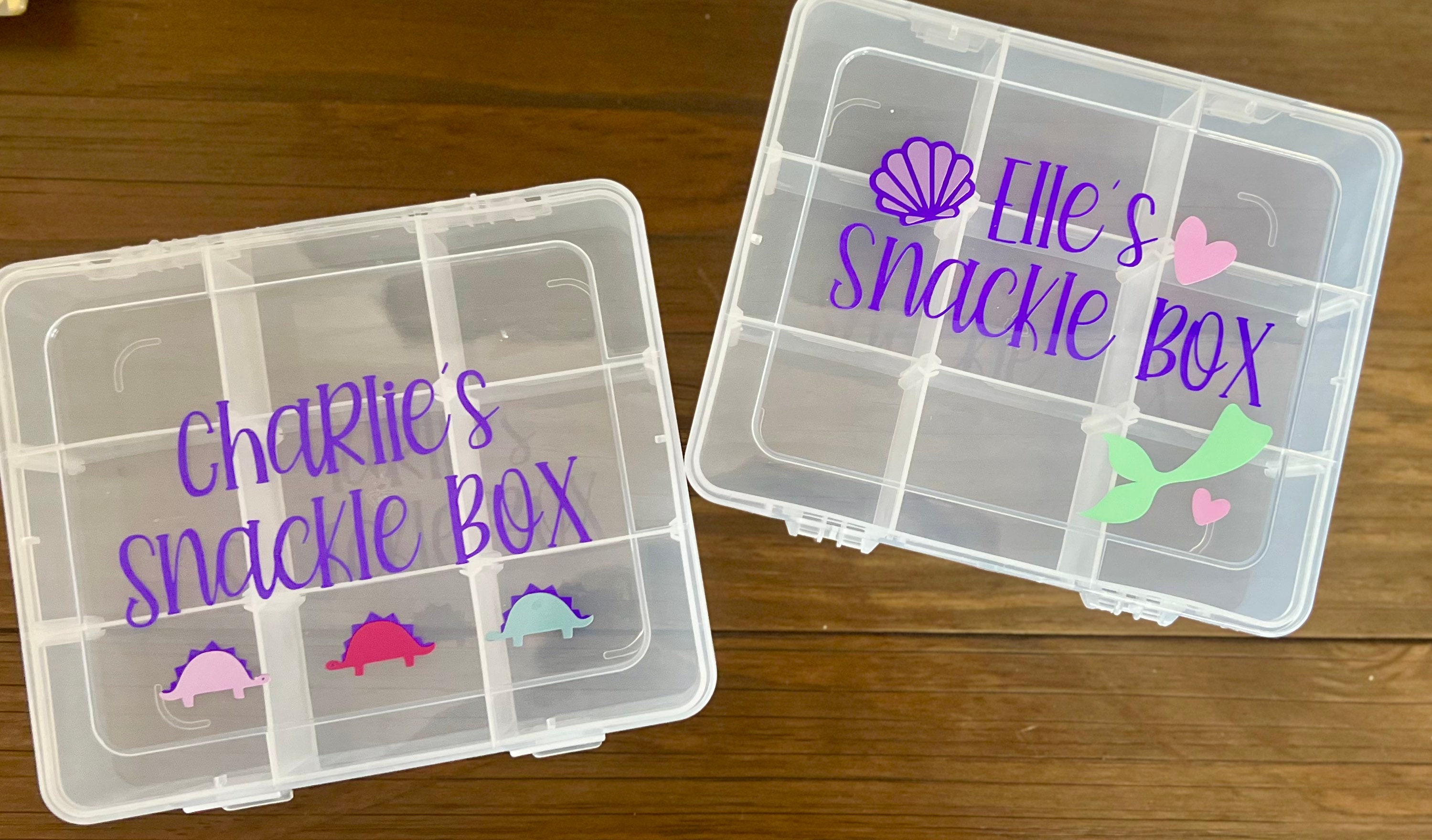 Snackle Box - Inspired By Charm, Snack Tackle Box For Kids 