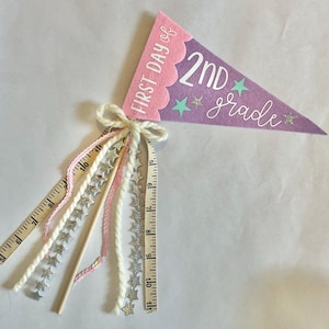 First Day of School Pennant