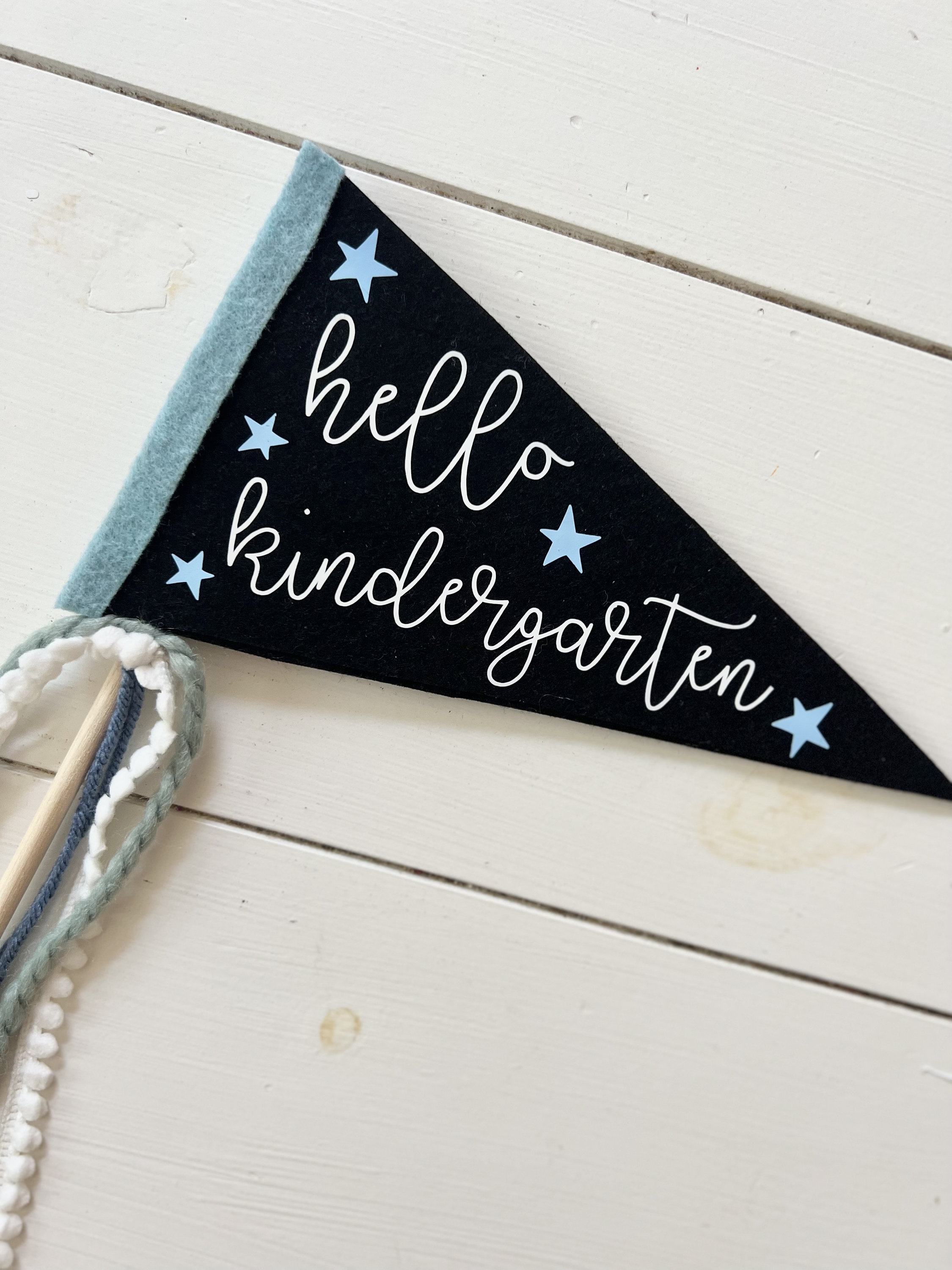 First Day of School Pennant