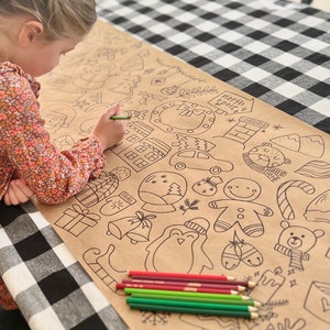 Kids Large Kraft Paper Doodle Roll image 5