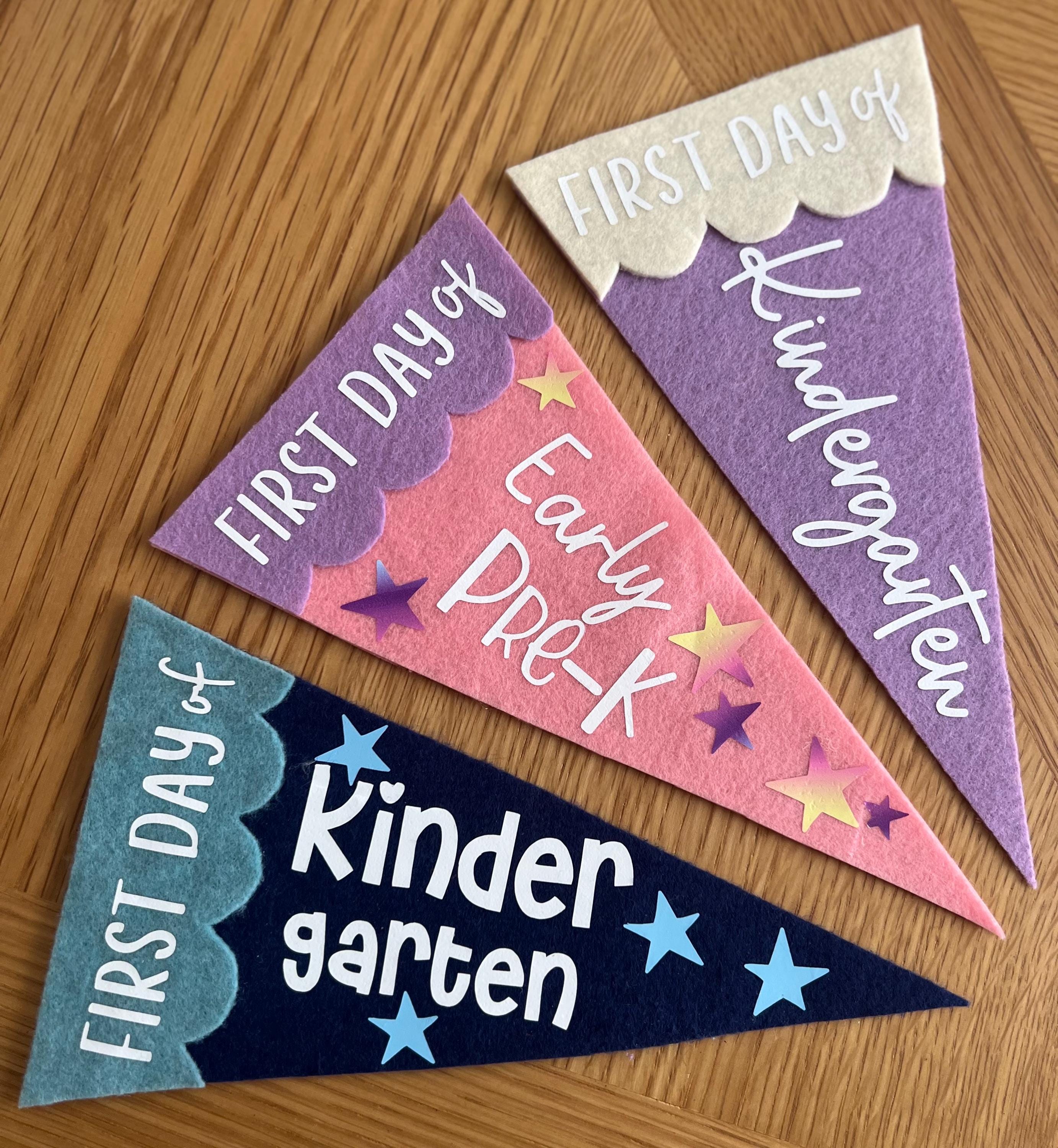 First Day of School Pennant