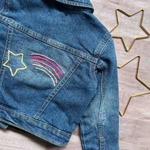 Kids Embroidered Jean Jacket