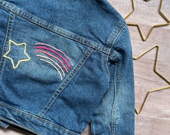 Kids Embroidered Jean Jacket