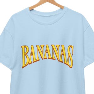 Banana Baseball Shirt,Gift For Baseball Fan,Funny Banana Shirt,Banana Fan Gift,Game Day Baseball Shirt,Baseball Season Fan Tee