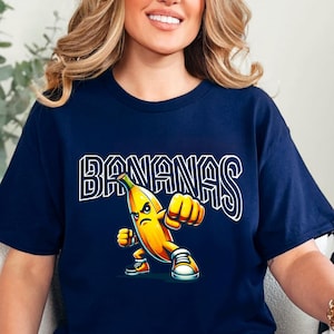 Banana Baseball Shirt,Gift For Baseball Fan,Funny Banana Shirt,Game Day Baseball Shirt,Baseball Season Fan Tee,Banana Fan Gift