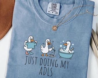 Grappig OT-shirt voor ergotherapeut, ADL Silly Goose shirt, ergotherapie cadeau, kinderassistent student OTA shirt