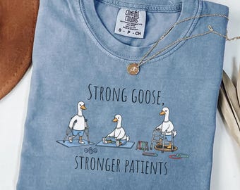 Silly Goose Physical Therapy Shirt,Funny Physical Therapist Shirt,Therapist Appreciation Gift,Physical Therapy Lover Gift
