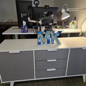 In a real office, brings up the whole space!