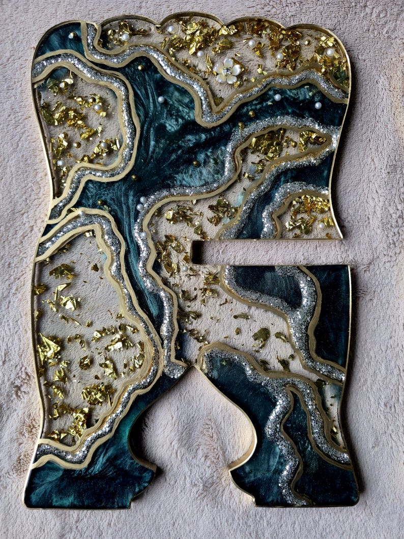 Moderne Islamische Tischdekoration, Handgefertigter Koranständer Im Gold Achat Stil, Dekorativer Harz Buchhalter, Eid Geschenk, Spiritueller Leseständer Bild 7