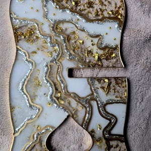 Moderne Islamische Tischdekoration, Handgefertigter Koranständer Im Gold Achat Stil, Dekorativer Harz Buchhalter, Eid Geschenk, Spiritueller Leseständer Bild 9