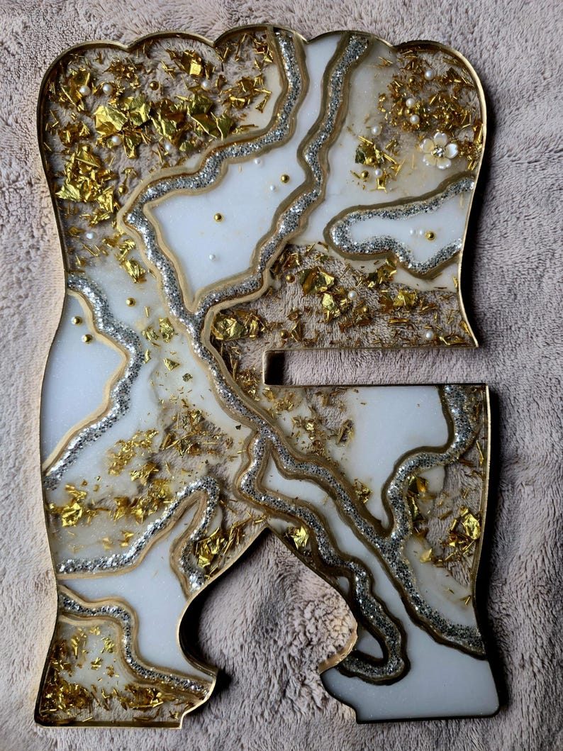 Moderne Islamische Tischdekoration, Handgefertigter Koranständer Im Gold Achat Stil, Dekorativer Harz Buchhalter, Eid Geschenk, Spiritueller Leseständer Bild 10