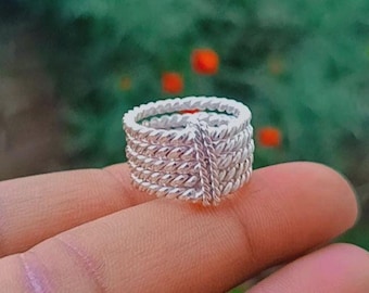 ヴィンテージ スターリングシルバー製南京錠型ゲートブレスレット