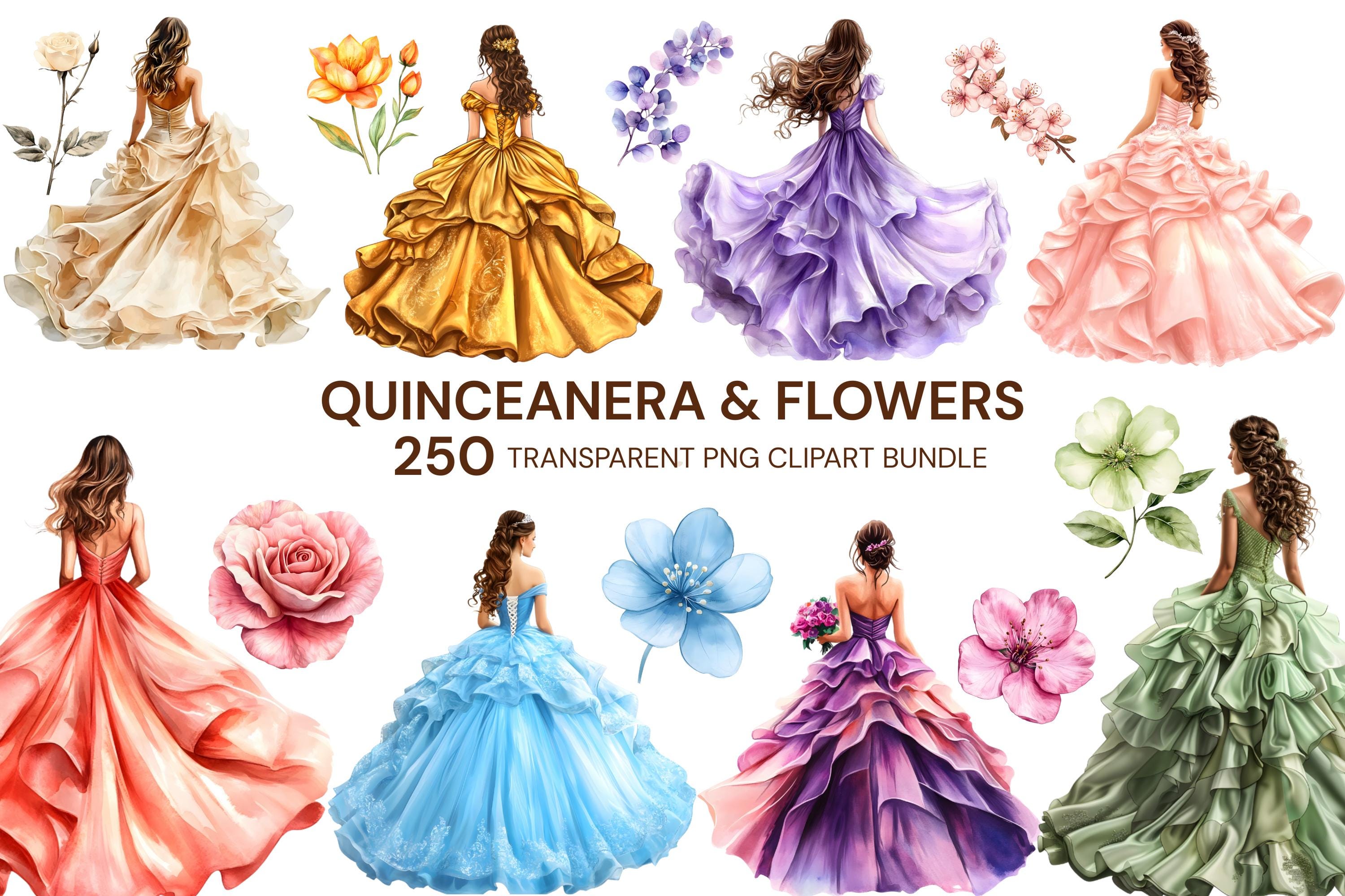 open lace back dress Princess Silhouette with Beautiful Dress SVG Files