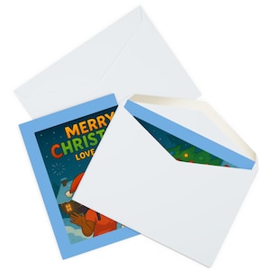 Festive Greeting Card Pack: Vibrant Celebratory Notes with Envelopes
