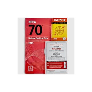 2023 Code Book National Electrical Code Book NFPA70 NEC Paperback + 2023 Ugly&#39;S Electrical Ref Spiral +Index TAB