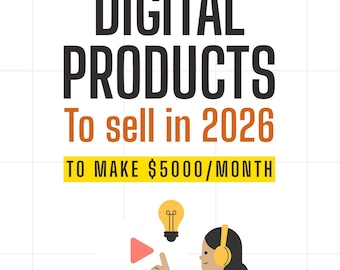 500+ Digital Product Ideas Guide | Sell Online, Make Money (PDF Download)