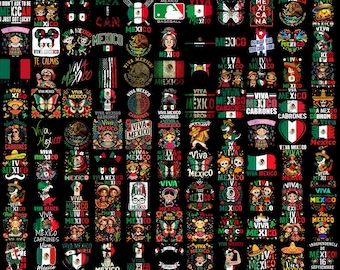 190 Viva Mexico Png Bundle, Mexico Png Bundle, September 16th, Mexican Independence Day Png, Mexican Fiesta, Mexican Hat, Mexico Pride Png