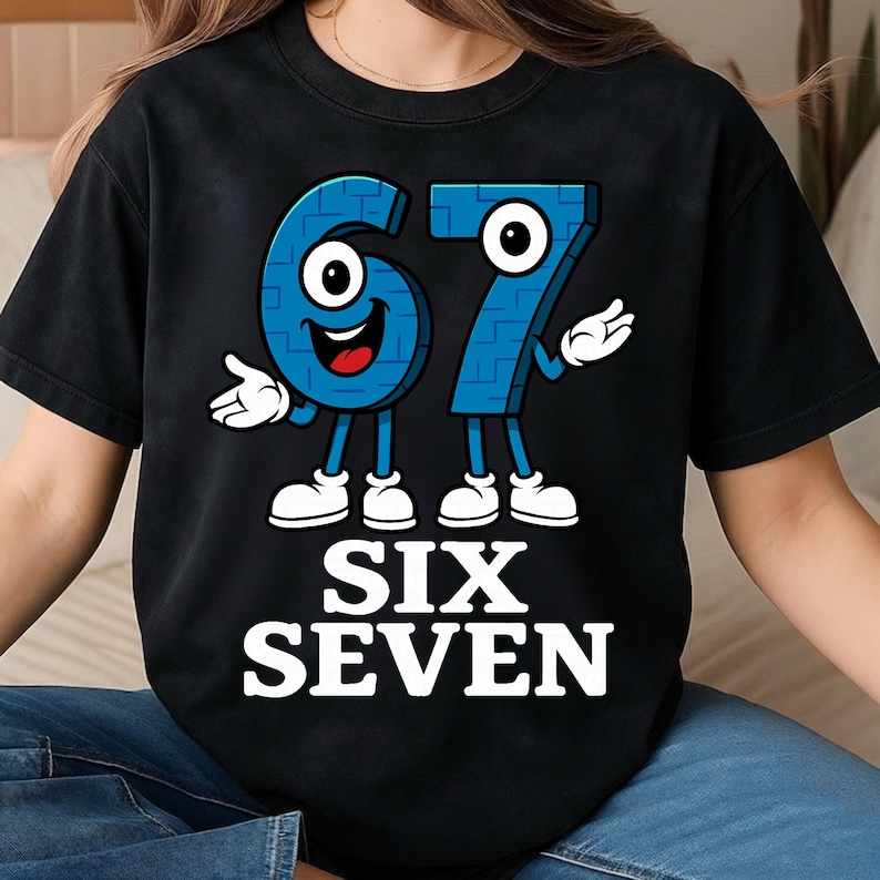 Six Seven PNG Bundle, 6 7 Meme Characters, Bruh Brainrot Trend PNG ...