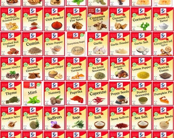 Spice Girls Halloween PNG Bundle Spice Girls Funny Group Matching Halloween Spice Labels PNG Group Condiments Thanksgiving Costume Trend