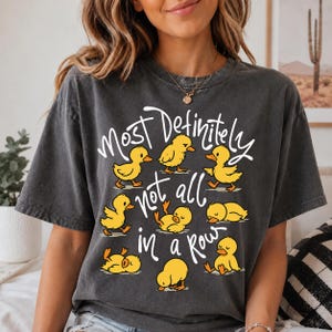 Funny Duck PNG Bundle, My Ducks Are Not In A Row PNG, Sarcastic Duck Quotes, Cute Duck Sublimation Design, Digital Download PNG image 3