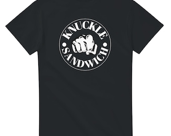 ナックルサンドイッチ T シャツ - カジュアルウェアに最適な面白いグラフィック T シャツ - ギフトに最適!