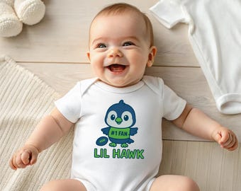 Seahawks Kids PNG: Baby & Toddler Sports Graphic (Digital Download)