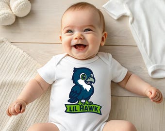Seattle Seahawks Kids PNG: Baby Toddler Sports Graphic (Digital Download