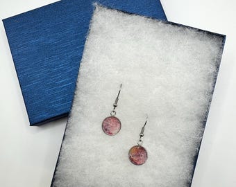 Abstract Art Earrings | One-of-a-Kind Wearable Art | Handmade Jewelry