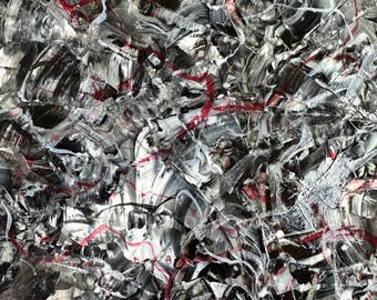 Before Anyone Was Watching — Original Mixed Media Painting on Paper