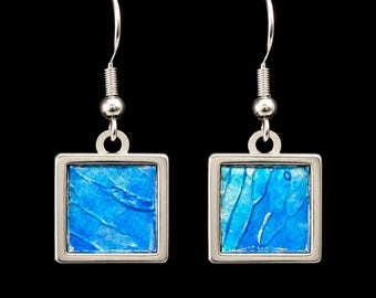 Abstract Art Earrings | One-of-a-Kind Wearable Art | Handmade Jewelry