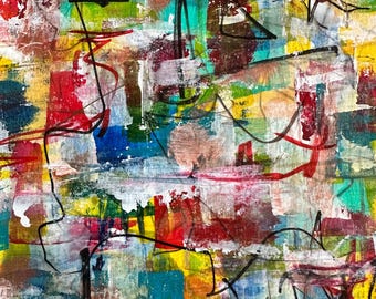 This Counts, Too — Original Mixed Media Painting on Paper